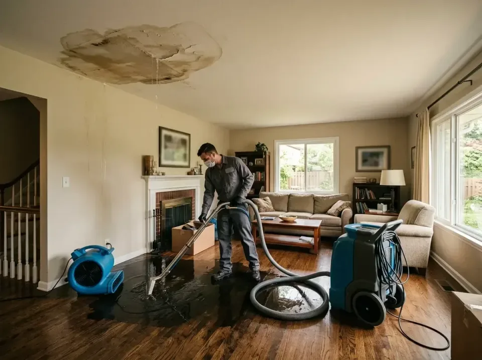 attic-pipe-burst-ceiling-drip-008 — frequently asked questions, Water Damage Restoration & Carpet Care in Sherwood, OH
